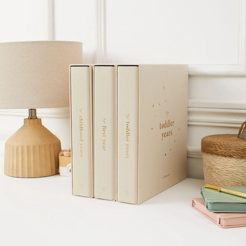 Blush & Gold - My Toddler Years Photo Album - 1-3 Years - Mabel & Fox