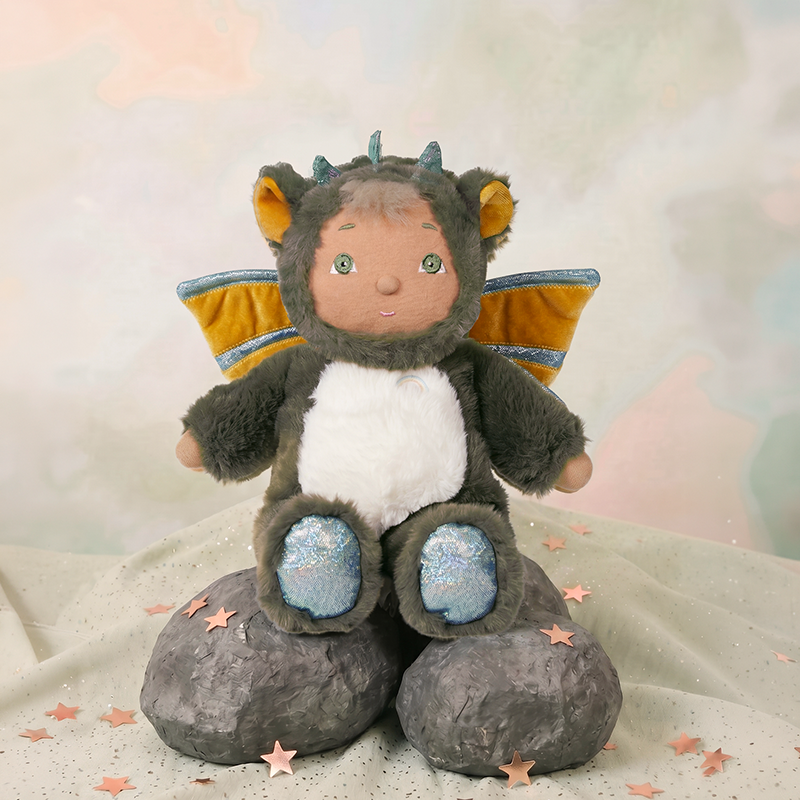 Dinkum Dolls - Cozy Day Dinkum - Flint (Incomplete) - Mabel & Fox