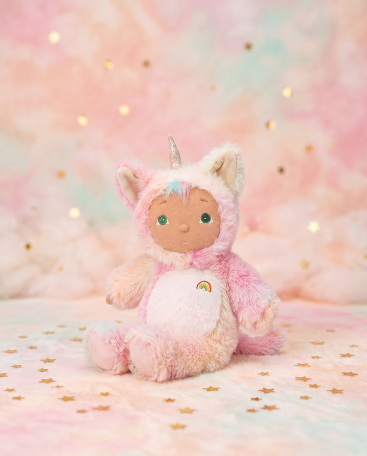 Dinkum Dolls - Cozy Day Dinkum - Kittycorn Pompom - Mabel & Fox