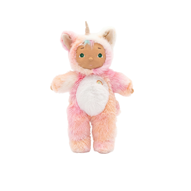 Dinkum Dolls - Cozy Day Dinkum - Kittycorn Pompom - Mabel & Fox
