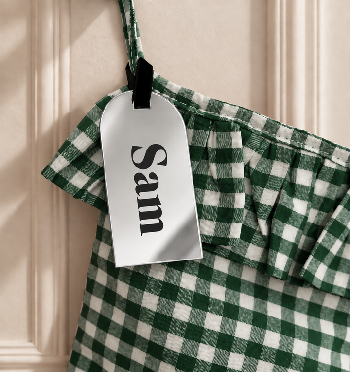 Mabel & Fox - Personalised Acrylic Tag