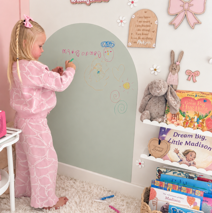 Mabel & Fox - Magnetic Wall Decal - Sage Green