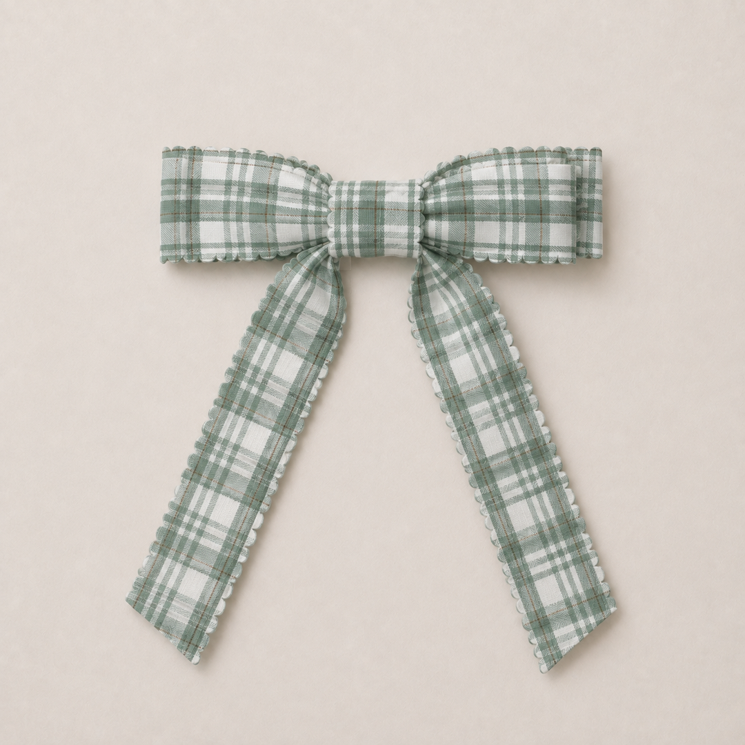 Mabel & Fox - Hair Bow Clips - Everyday Plaid (3pcs)