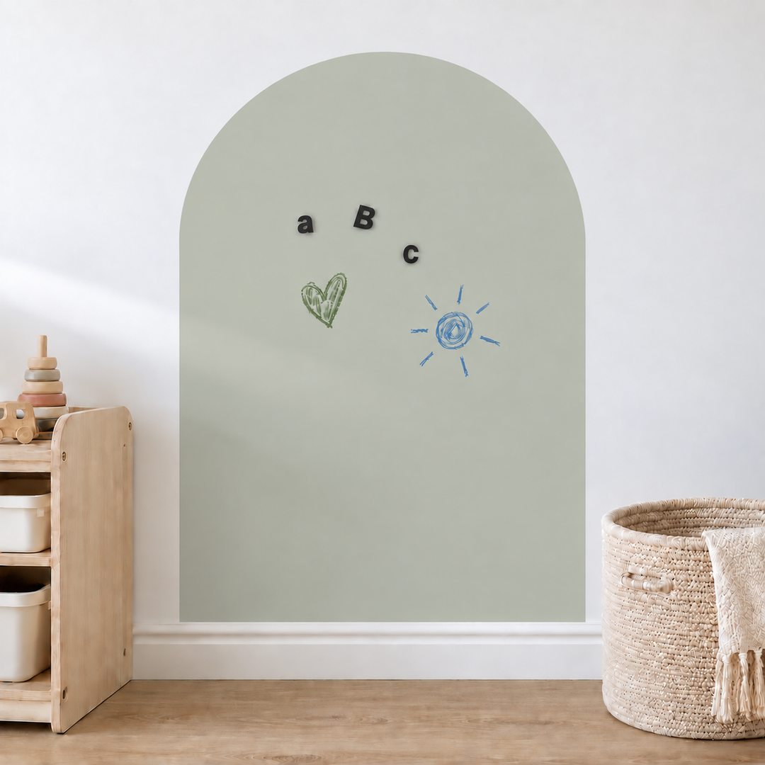 Mabel & Fox - Magnetic Wall Decal - Sage Green