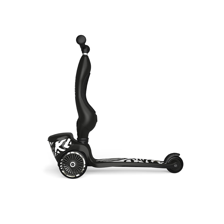 Scoot & Ride Highwaykick 1 Lifestyle Kids Scooter & Push Along (Zebra)