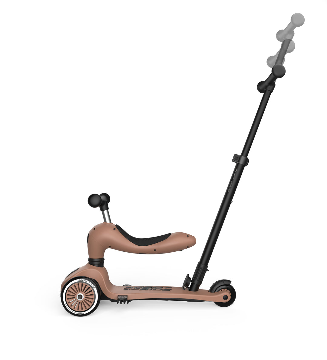 Scoot & Ride - Highwaykick 1 Push & Go - Mocha - Mabel & Fox
