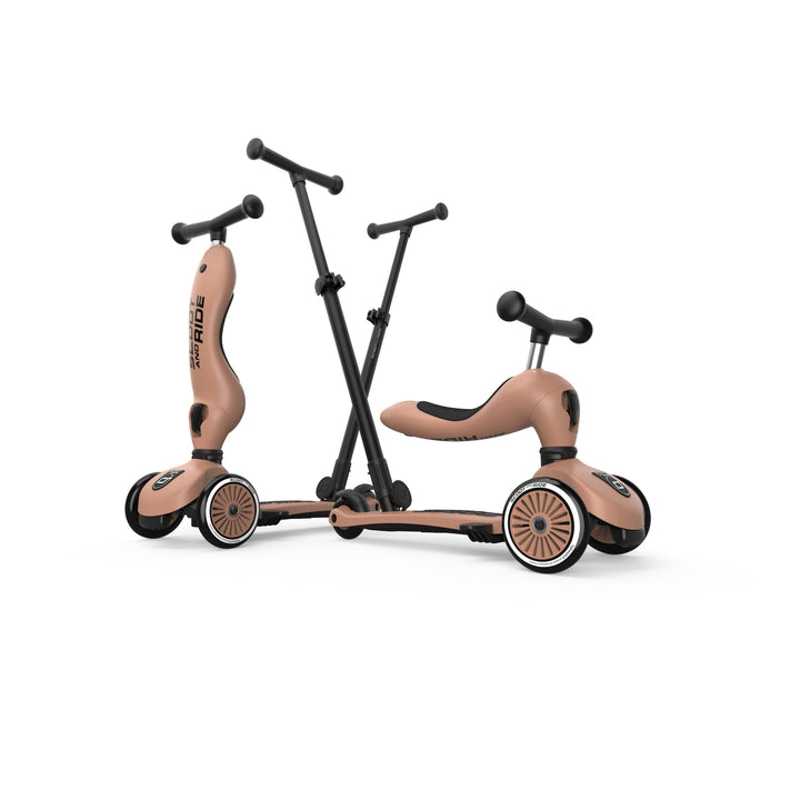 Scoot & Ride - Highwaykick 1 Push & Go - Mocha - Mabel & Fox
