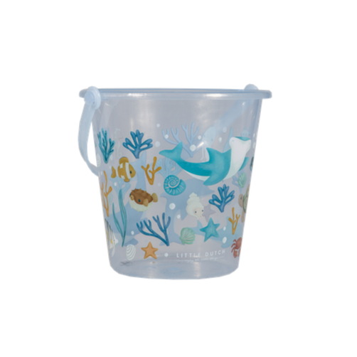 Little Dutch - Seashell Bucket - Ocean Dreams Blue