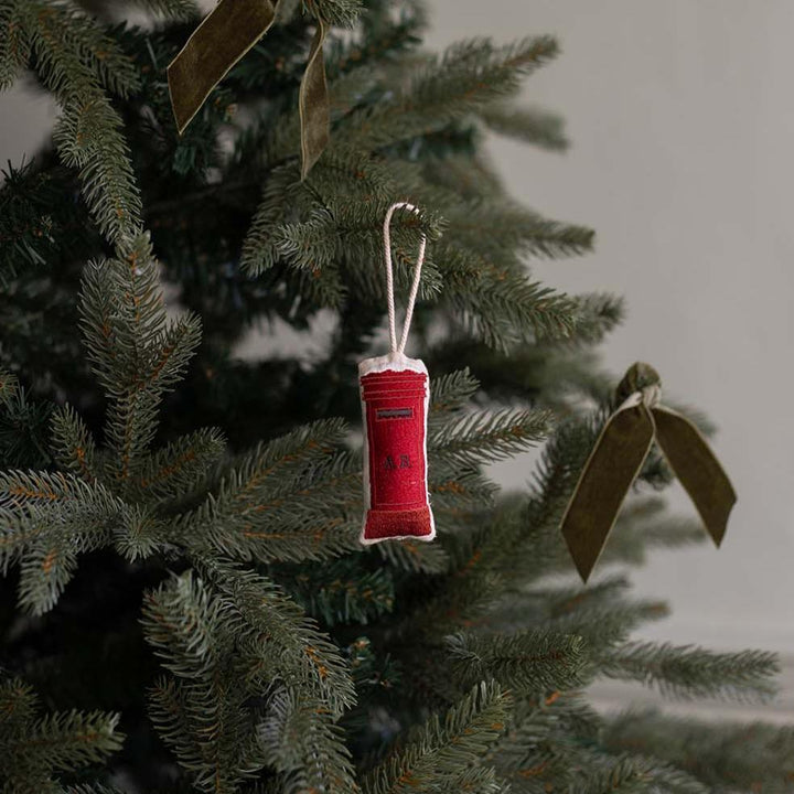Avery Row - Christmas Tree Decoration  - Postbox
