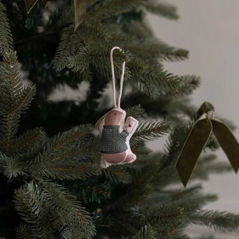 Avery Row - Christmas Tree Decoration  - Bunny - Mabel & Fox