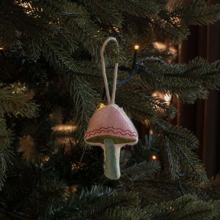 Avery Row - Christmas Tree Decoration - Mushroom