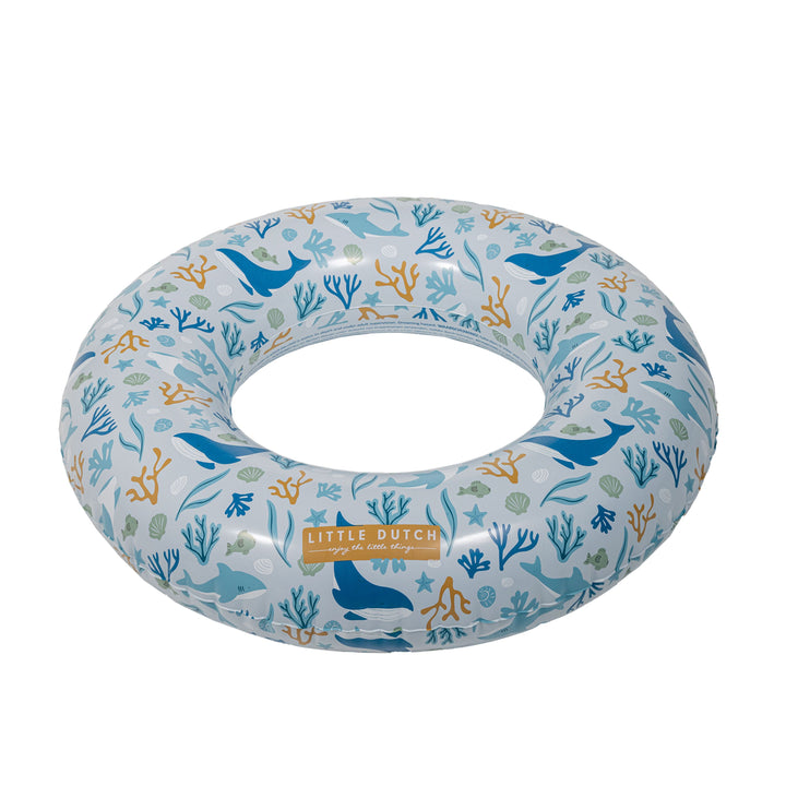 Little Dutch - Swim Ring - Ocean Dreams Blue - Mabel & Fox