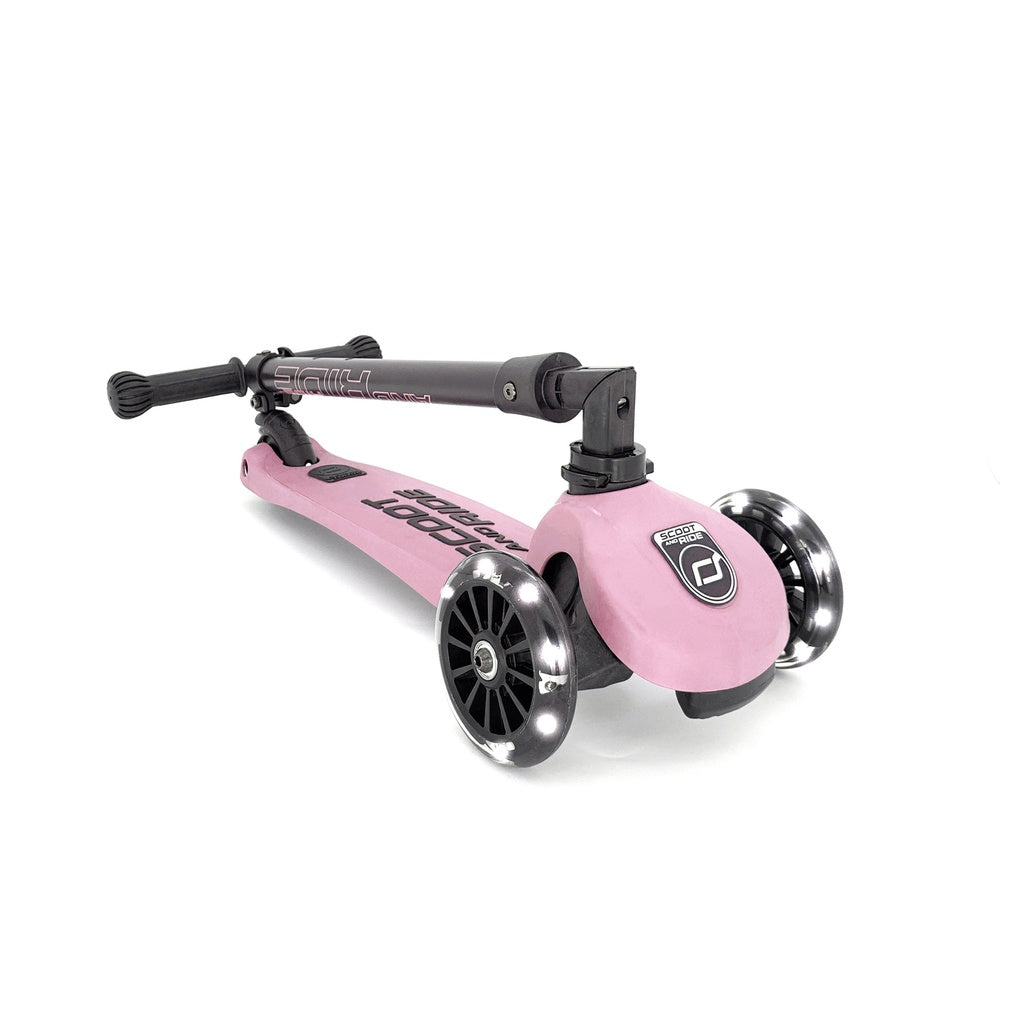 Scoot & Ride - Highwaykick 3 with LED - Rose