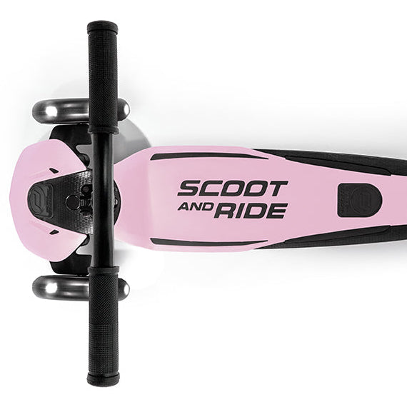 Scoot & Ride - Highwaykick 5 with LED - Rose
