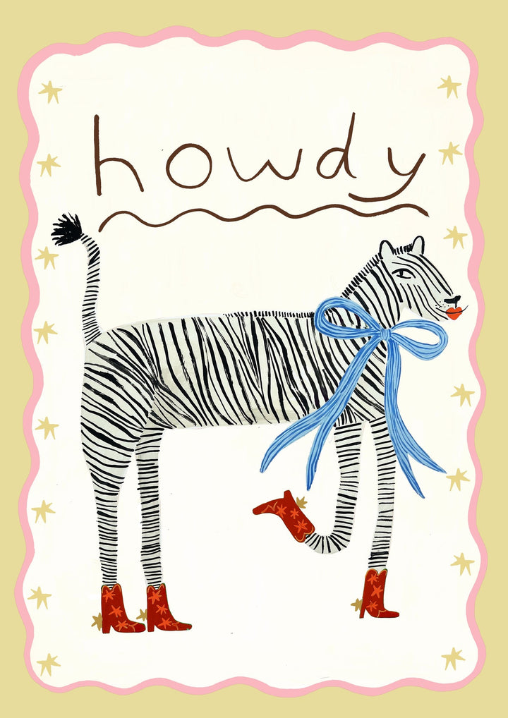 Yaya Studio - Art Print - Howdy