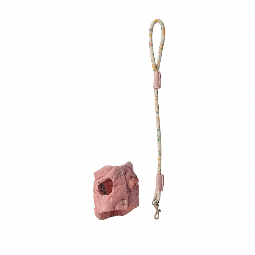 Maileg – Pet Supply, Harness and Leash – Rose