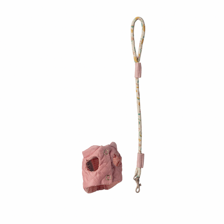 Maileg – Pet Supply, Harness and Leash – Rose