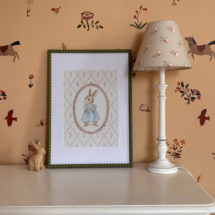 Mabel & Fox - Art Print - Mrs Rabbit