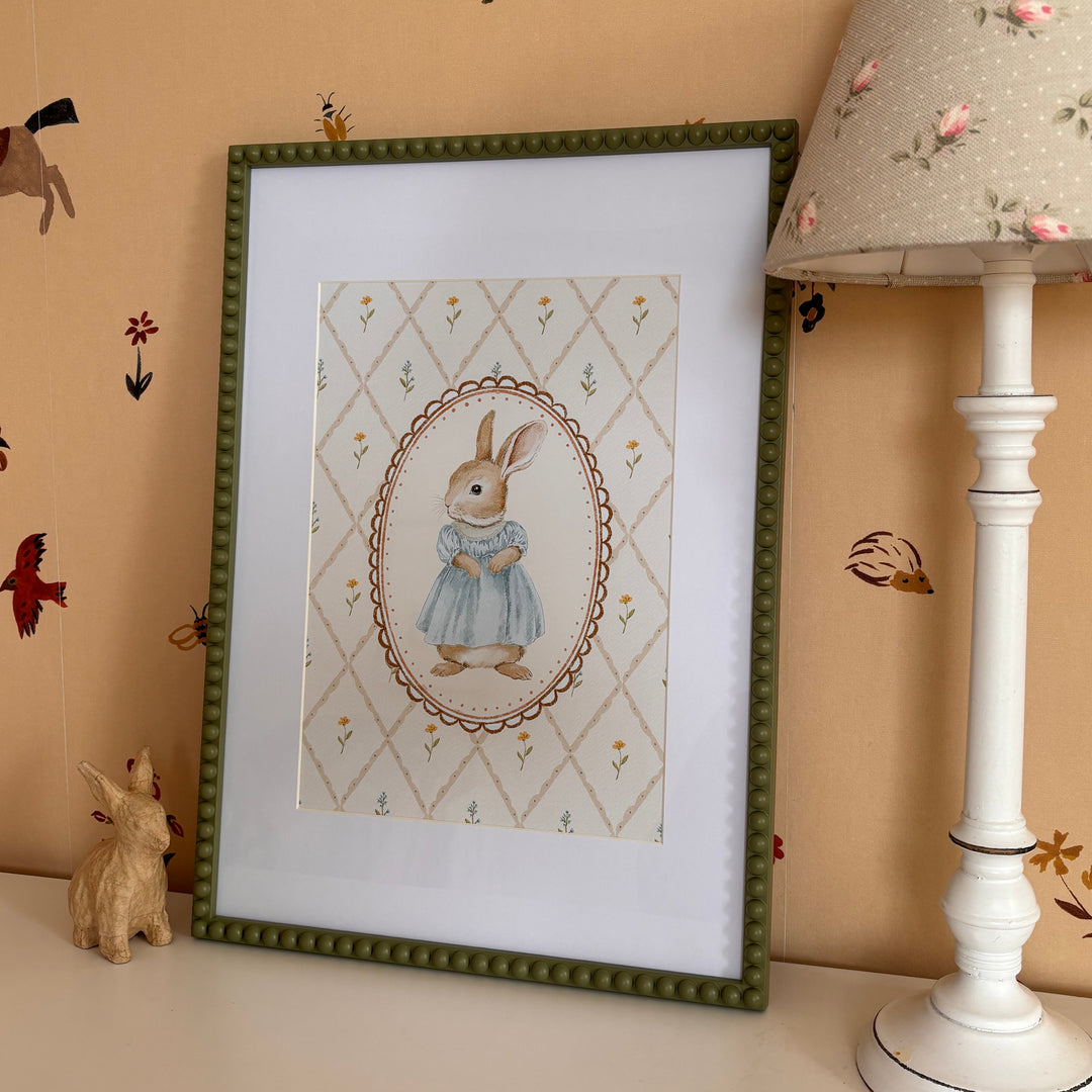 Mabel & Fox - Art Print - Mrs Rabbit