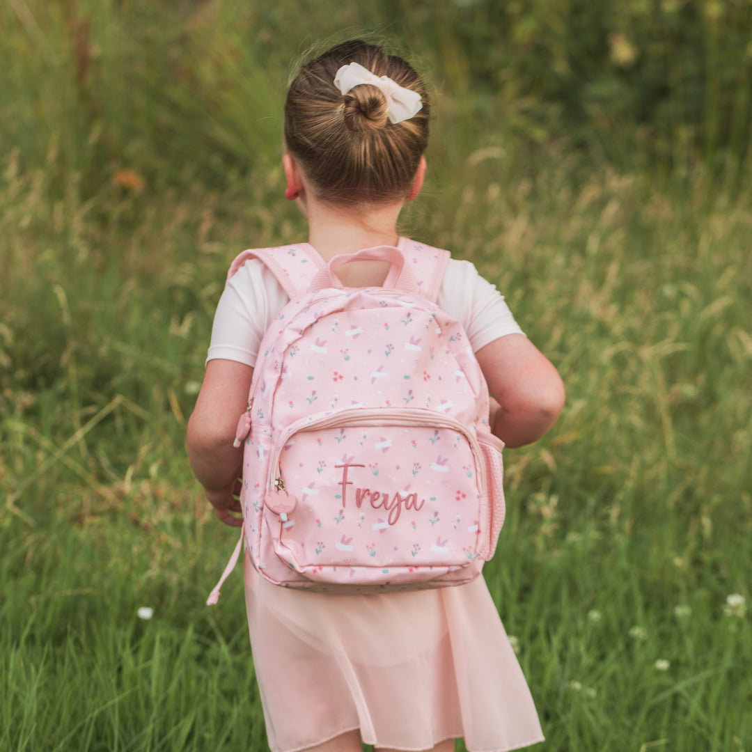 Tutete - Personalised Children's Backpack - Blossom Birds