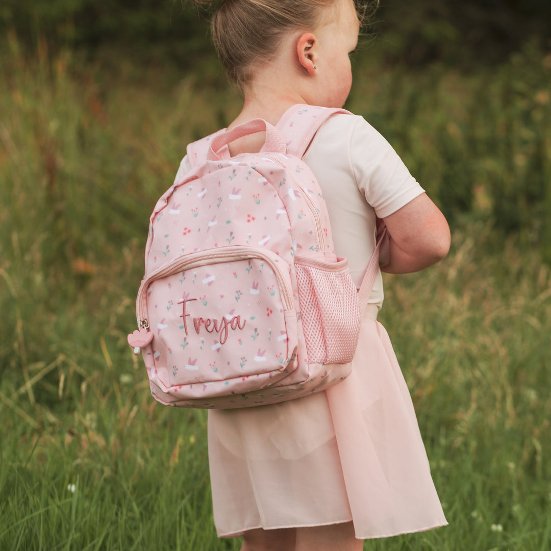 Tutete - Personalised Children's Backpack - Blossom Birds