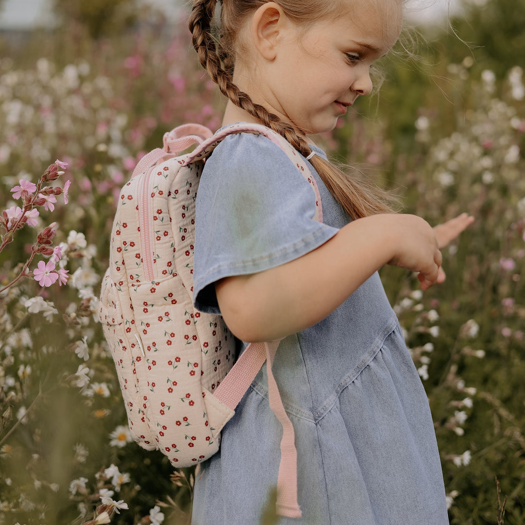 Rockahula - Personalised Rucksack - Quilted Wildflower