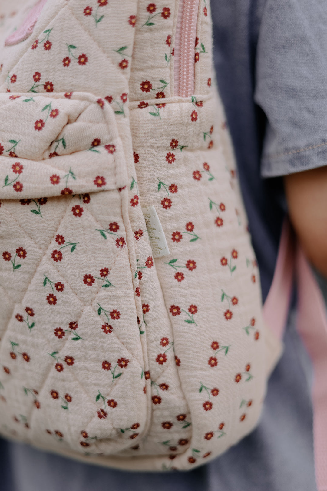 Rockahula - Personalised Rucksack - Quilted Wildflower