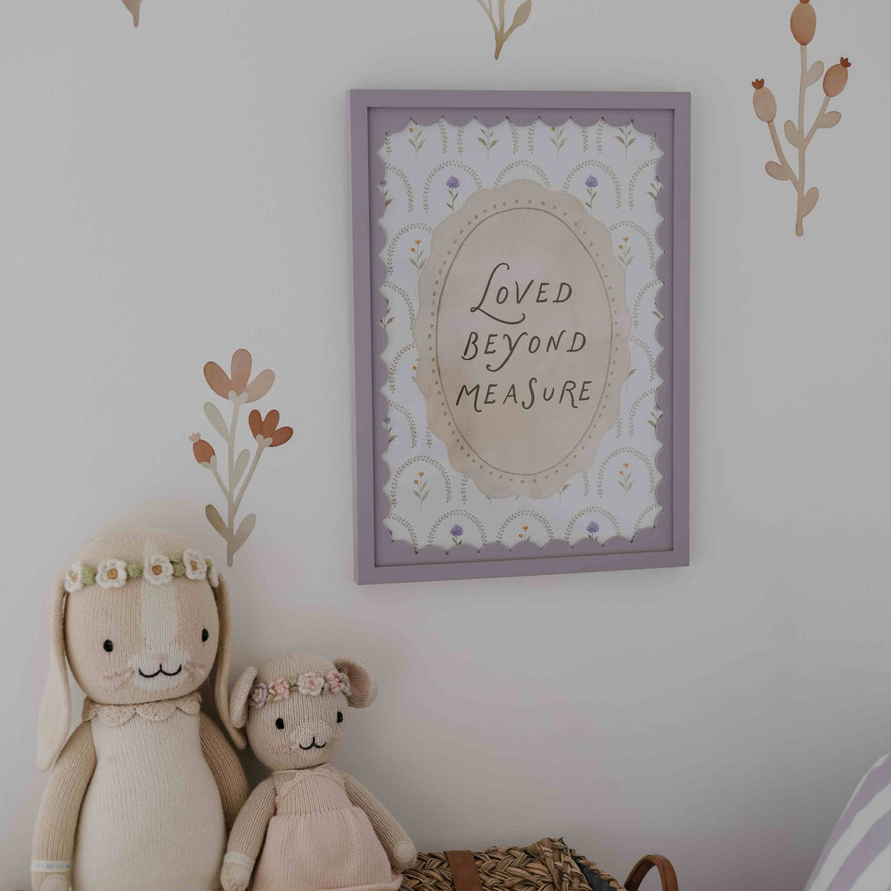 Mabel & Fox - Art Print - Loved Beyond Measure - Mabel & Fox