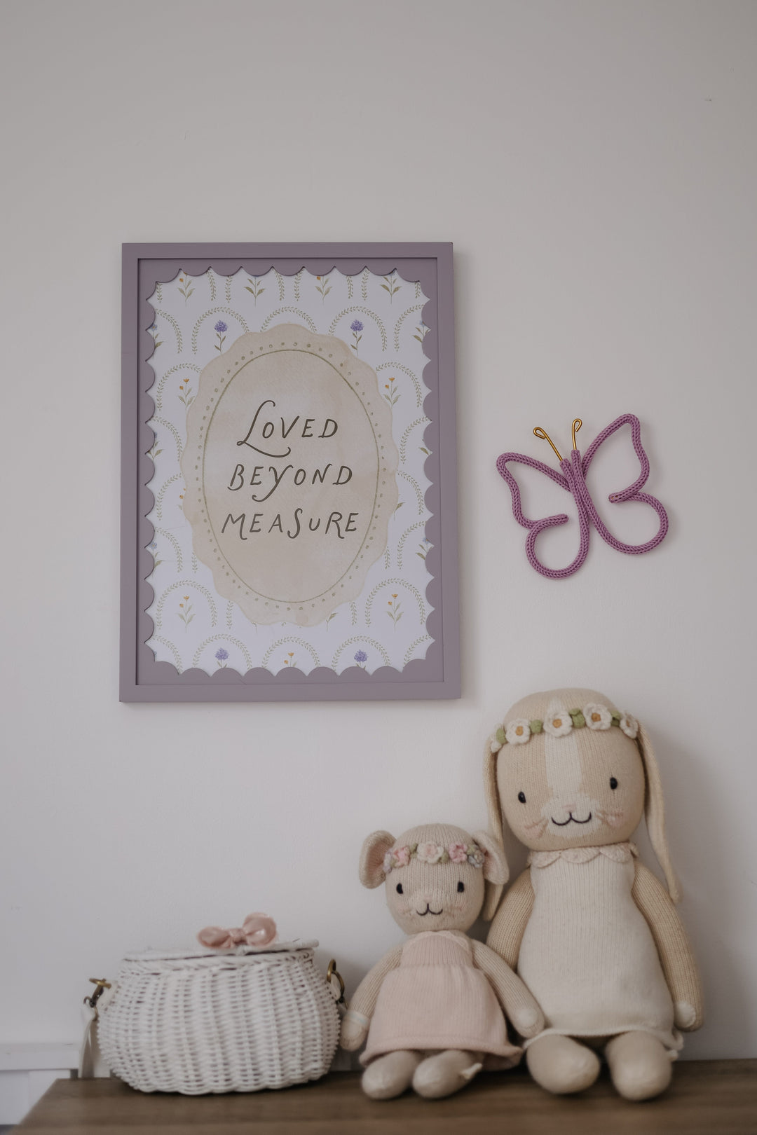 Mabel & Fox - Art Print - Loved Beyond Measure - Mabel & Fox