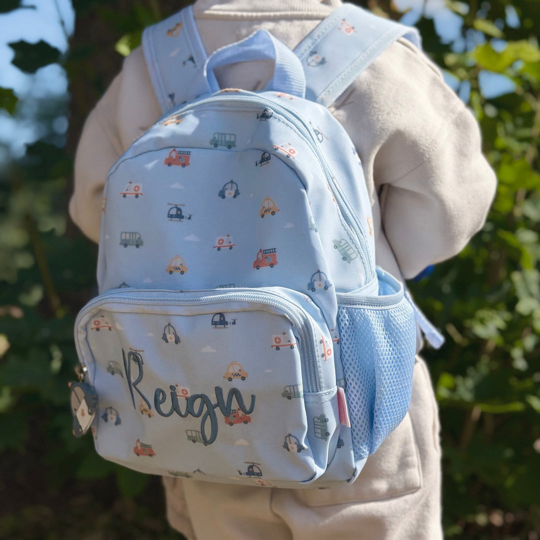 Tutete - Personalised Children's Backpack - City Cars