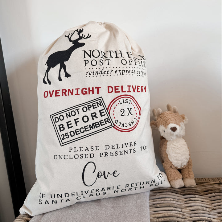 Mabel & Fox - Personalised Christmas Sack