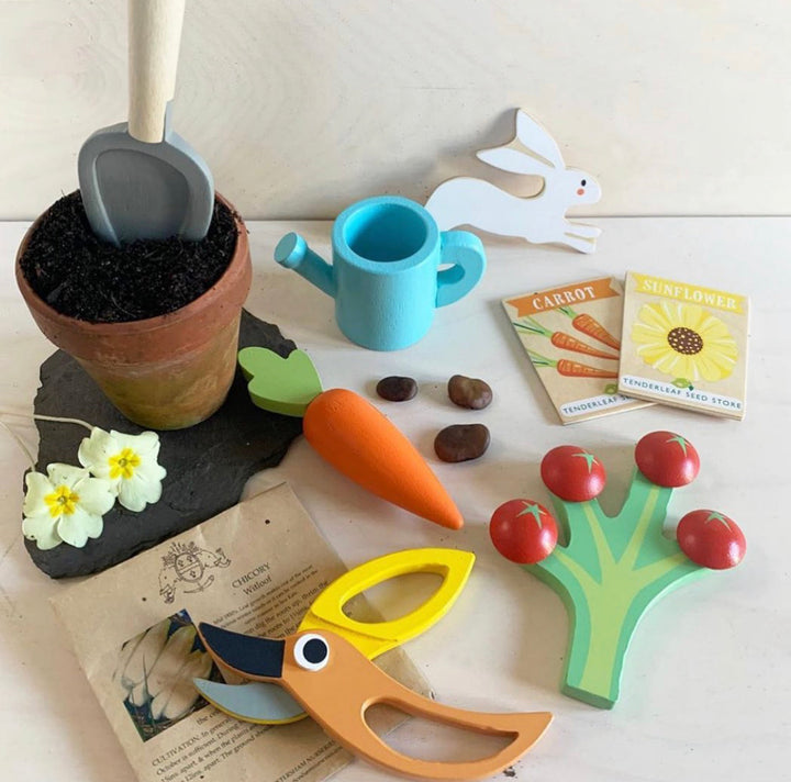 Tender Leaf - Garden Wheelbarrow Set - Mabel & Fox