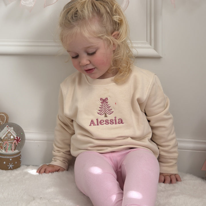 Mabel & Fox - Personalised Jumper - Christmas Tree