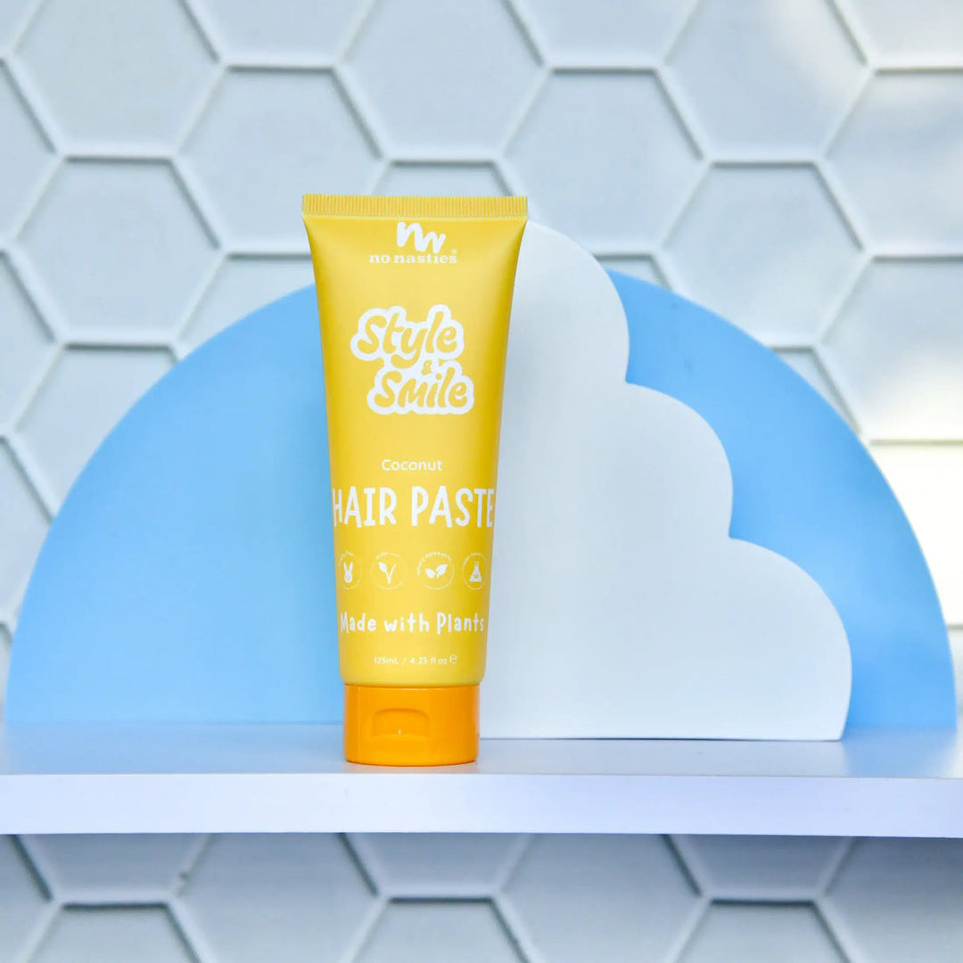 No Nasties – Kids Hair Paste – Coconut & Lime - Mabel & Fox