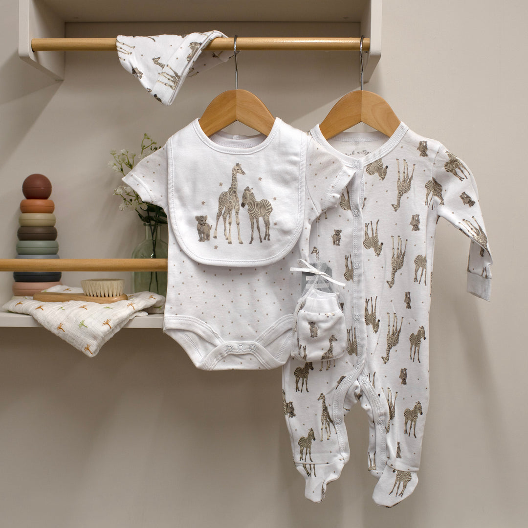 Mabel & Fox - 5 Piece Outfit Set - Safari - Mabel & Fox