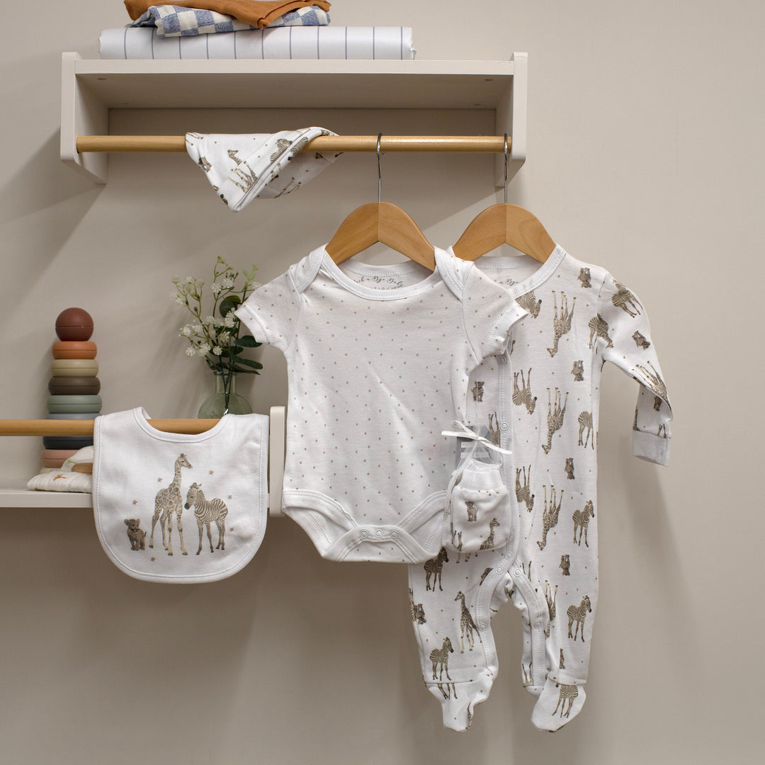Mabel & Fox - 5 Piece Outfit Set - Safari - Mabel & Fox