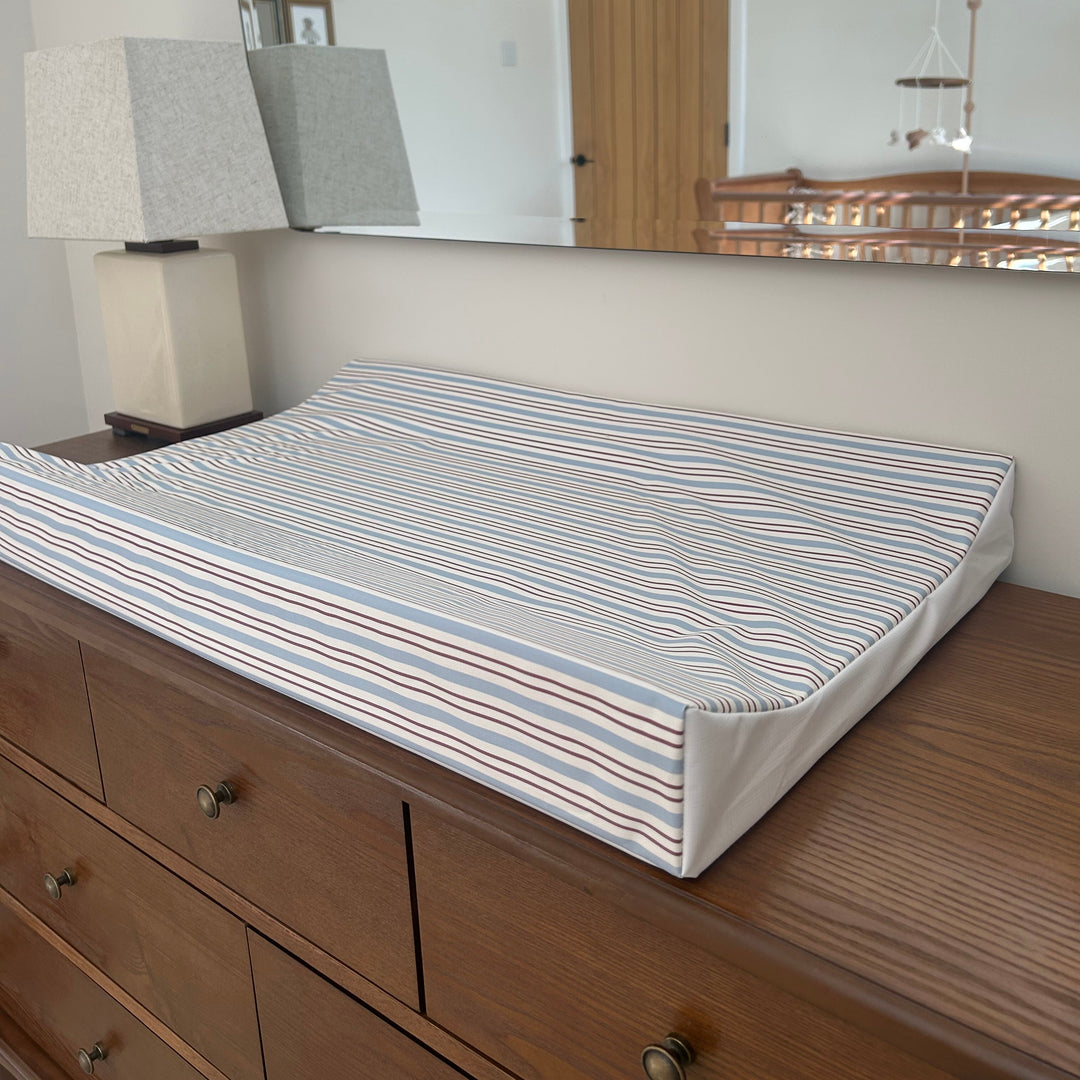 Mabel & Fox - Wedge Baby Changing Mat - Circus Stripe - Mabel & Fox