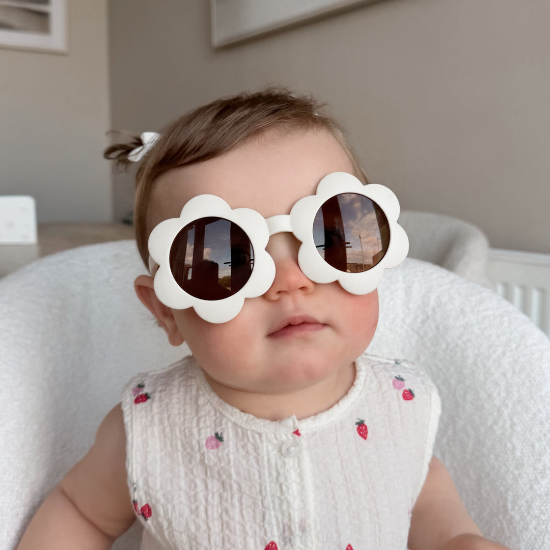 Mabel & Fox - Sunglasses - Flower - Cream - Mabel & Fox