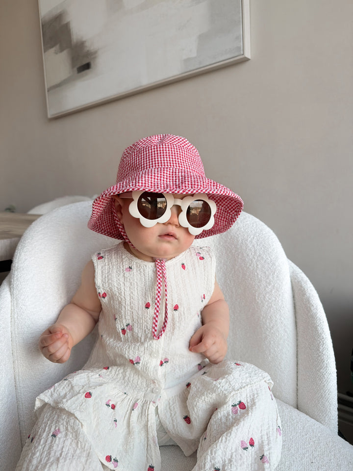 Mabel & Fox - Sunglasses - Flower - Cream - Mabel & Fox
