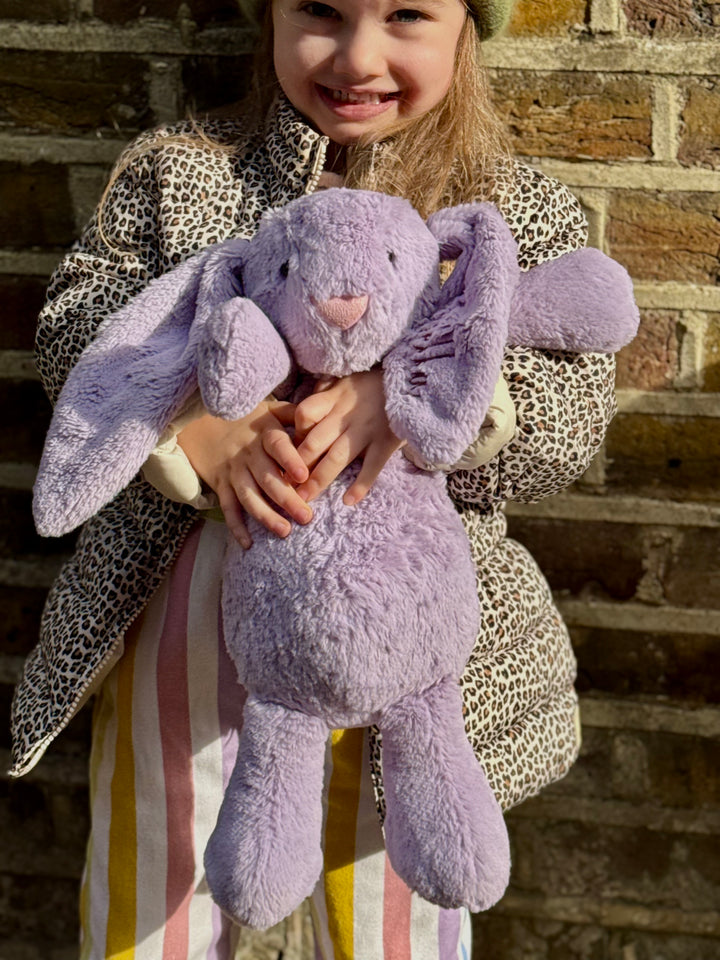 Mabel & Fox - Personalised Soft Toy Bunny - Violet - Mabel & Fox