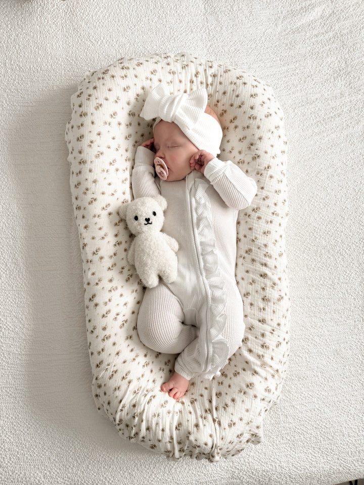 Mabel & Fox - Baby Muslin Cotton Blanket - Camellia