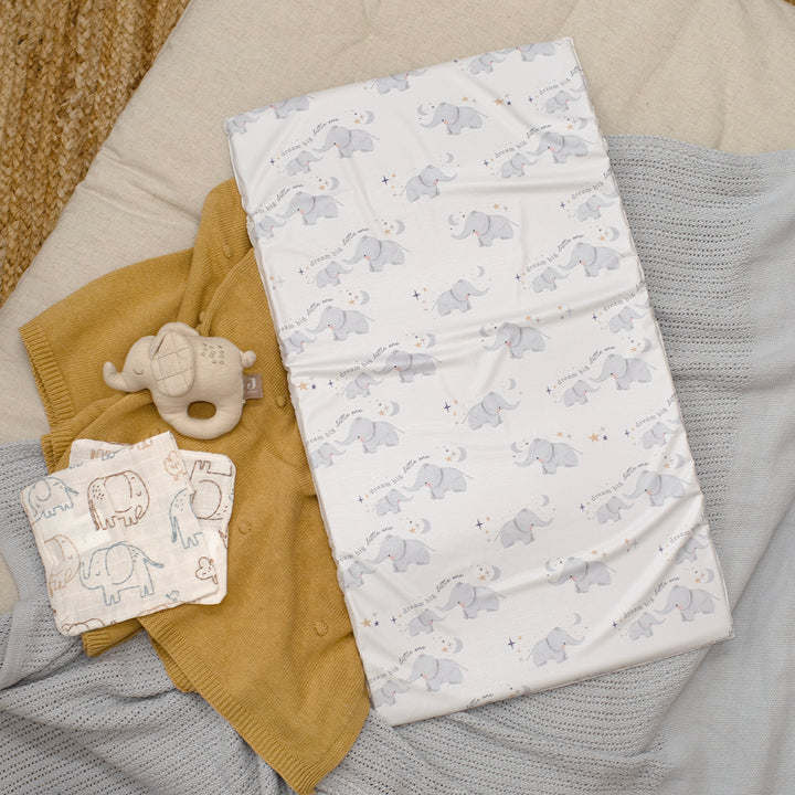Mabel & Fox - Travel Changing Mat - Elephants
