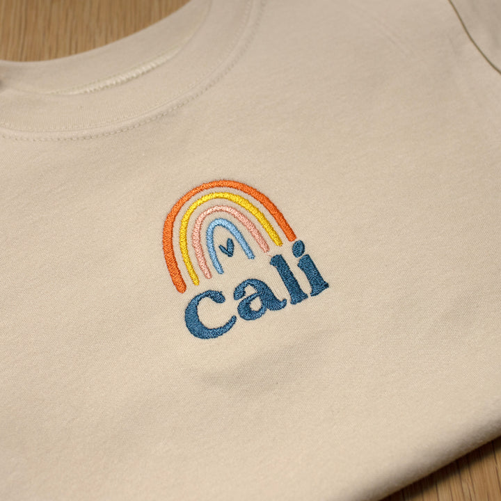 Mabel & Fox - Personalised T-Shirt - Rainbow