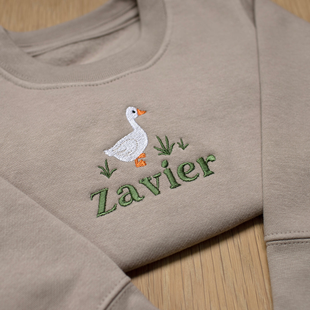 Mabel & Fox - Personalised Jumper - Goose
