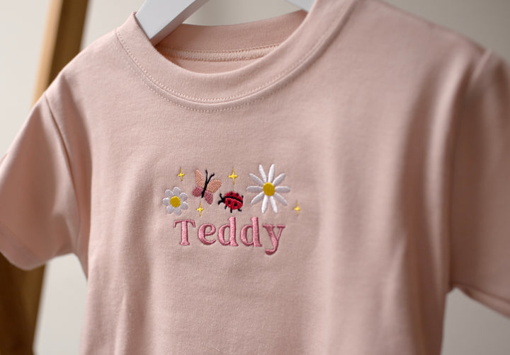Mabel & Fox - Personalised T-Shirt - Flowers