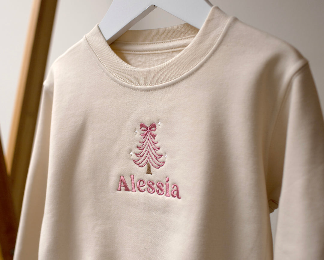 Mabel & Fox - Personalised Jumper - Christmas Tree