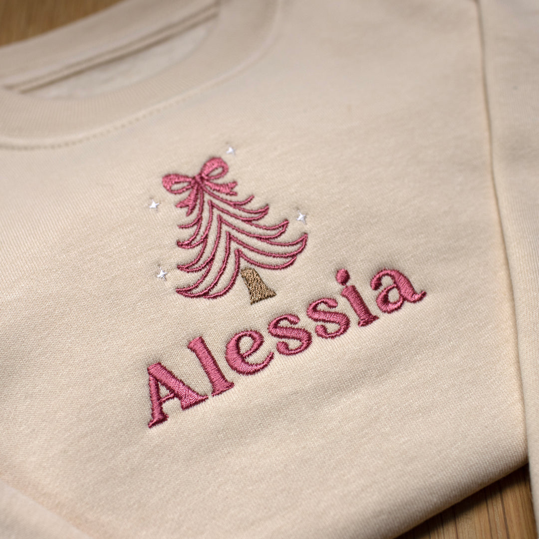 Mabel & Fox - Personalised Jumper - Christmas Tree