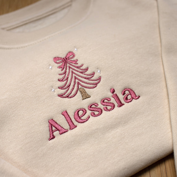 Mabel & Fox - Personalised Jumper - Christmas Tree