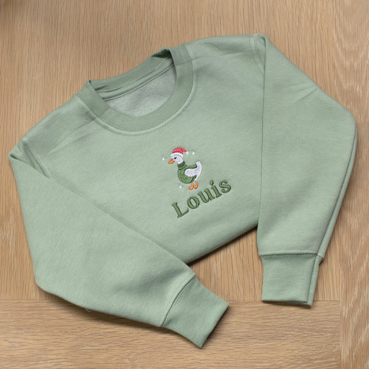 Mabel & Fox - Personalised Jumper - Christmas Goose