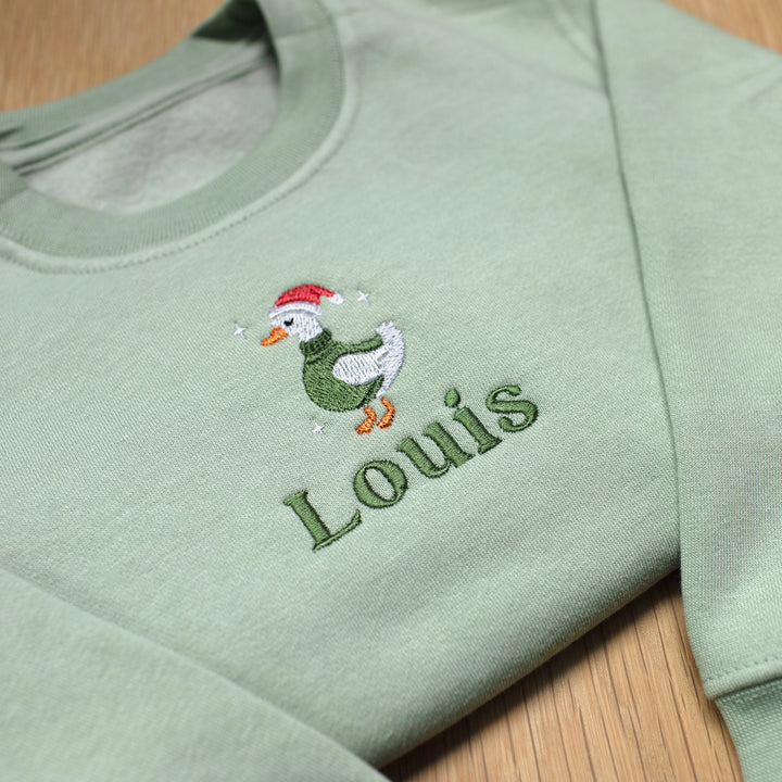 Mabel & Fox - Personalised Jumper - Christmas Goose